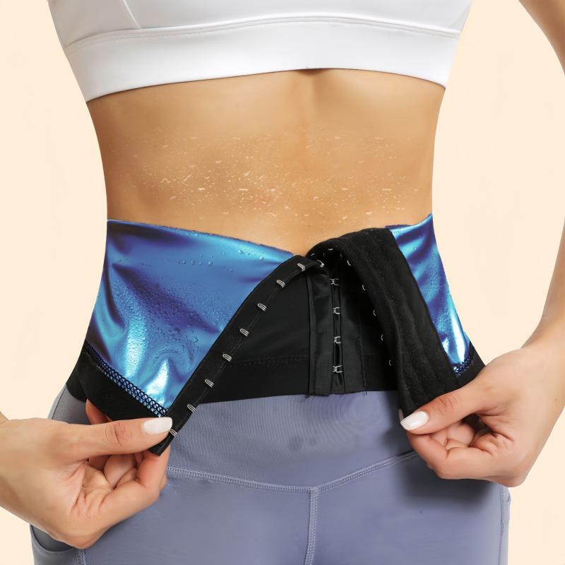Cross-Border Sweat-Wicking Adjustable Waist Sauna Wrap & Back Support Belt