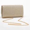 New women's pleated shiny dinner bag clutch bag evening bag wedding bag light luxury