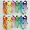 12pcs Artificial Simulation Foam Birds 5.1" Unique Fashion Clip On Decoration Bird with Pearl Feather Tail for Decoration Craft Ornaments Wedding