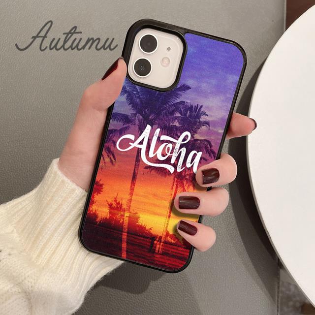 

Чехол для телефона Hello Hawaii Aloha для iPhone 11 12 13 14 Pro Max mini X XR XS SE 2020 6S 7 8 Plus Samsung Galaxy S21 S22 Samsung S22ultra