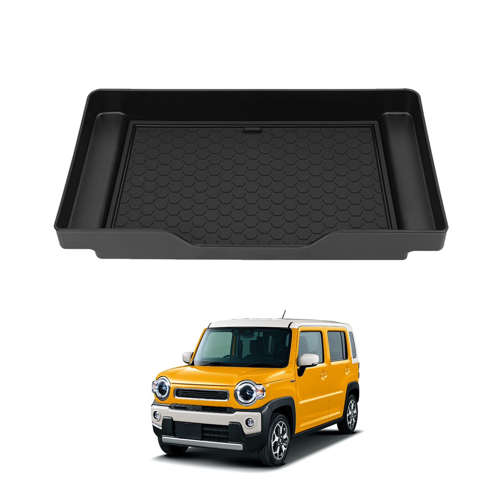 Temiry Passenger Glove Box Storage Tray for Hustler Passenger Seat Storage Tray New Hustler Passenger Seat Instrument Panel Upper Box No Rattle Models чёрный