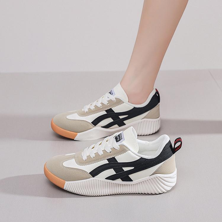 2025 Sneakers for Women Light Leather Casual Shoes Luxury Tennis Training Shoes for Women Lace Up Vulcanized Shoes Zapatos Mujer