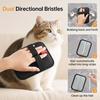 2Pcs Static Pet Hair Removal Gloves, Reusable Electrostatic Pet Cat Dog Hair Remover Grooming Gloves Brush Tool for Couch, Furniture, Carpet, Car Seat