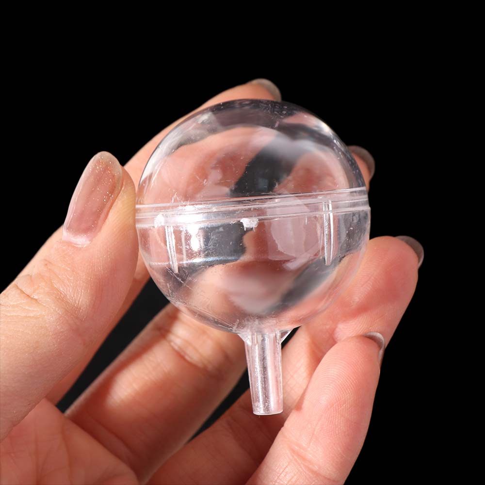 100pcs Transparent Chocolate Flower Plate Box DIY Handmade Plastic Chocolate Bouquet Packaging Practical Chocolate Ball Holder