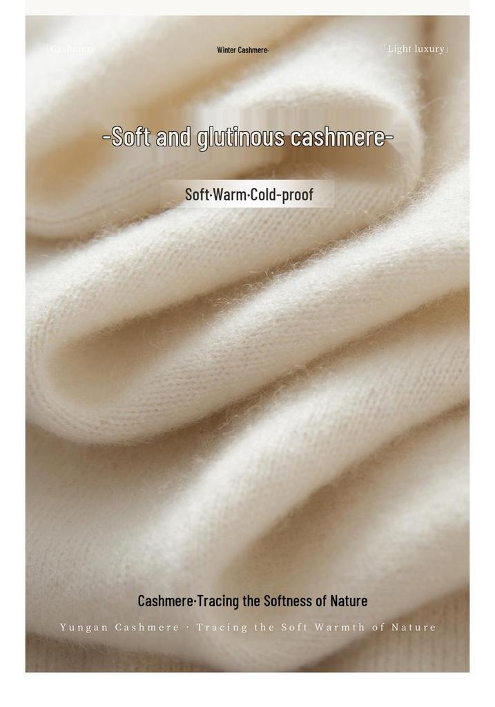 25 Fall/Winter Cashmere V-neck Knit Women's Loose Color Block Cardigan - Fashionable & Comfortable Korean Style Sweater