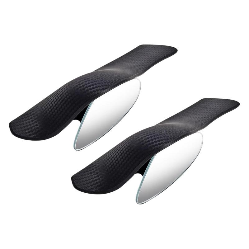 

Car Rear View Mirrors Blindspot 360 Degree Adjustable 2 Pack Car Blindspot Mirrors Flexible Car Blindspot Mirrors Automotive чорний