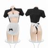 WhimsiNova Cheongsam Cosplay Sexy Maid Lolita Short Bondage Bodycon Chinese Cute Costume for Halloween and Christmas Dress, Cute, Apron,