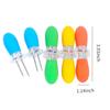 4PCS Barbecue Corn Needle Grilling Stainless Steel Corn Cob Holders Reusable BBQ Sweetcorn Holders