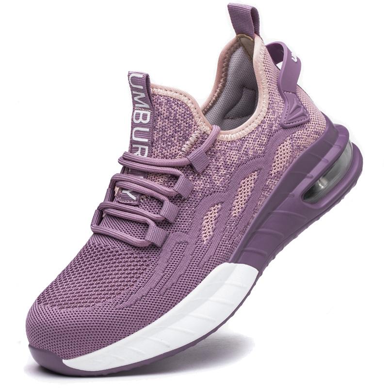 

Women Breathable Steel Toe Safety Shoes For Work Safety Boots Puncture Proof Sport Work Sneakers Construction Security Shoes 35