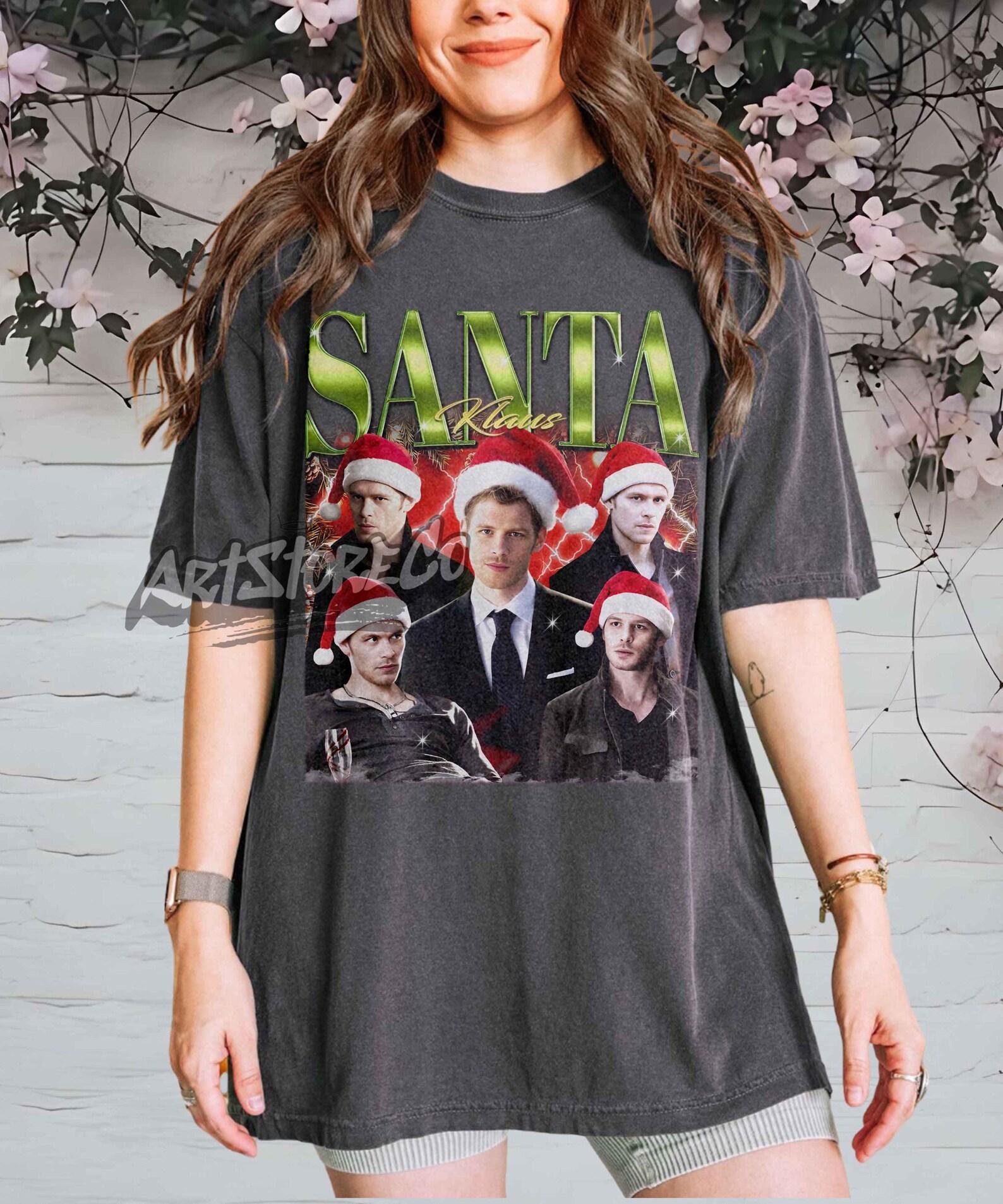 Santa Klaus Mikaelson Christmas T-Shirt, Retro Klaus Brothers Graphic Tee L