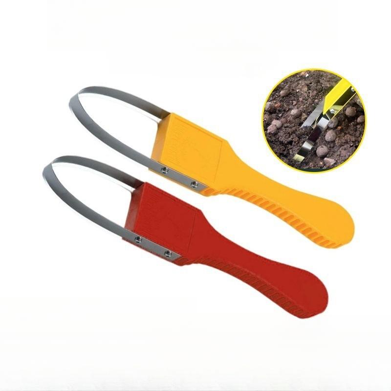 

Mini Hand Ring Weed Picker Garden Weed Removal Tool красный