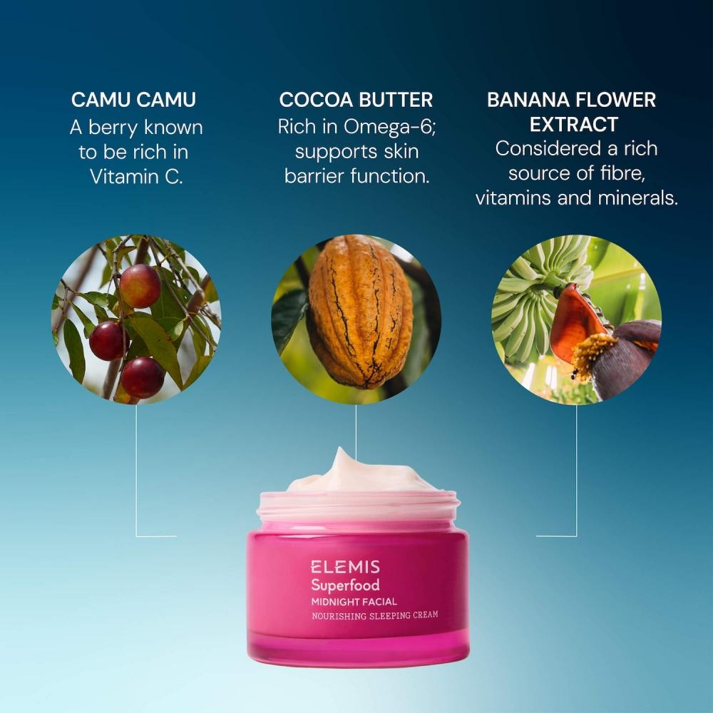 Elemis Superfood Overnight Prebiotic Cream 50 ml
