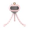 F37 Stroller Fan Tabletop Kids Silent Handheld Shakehead Octopus Fan