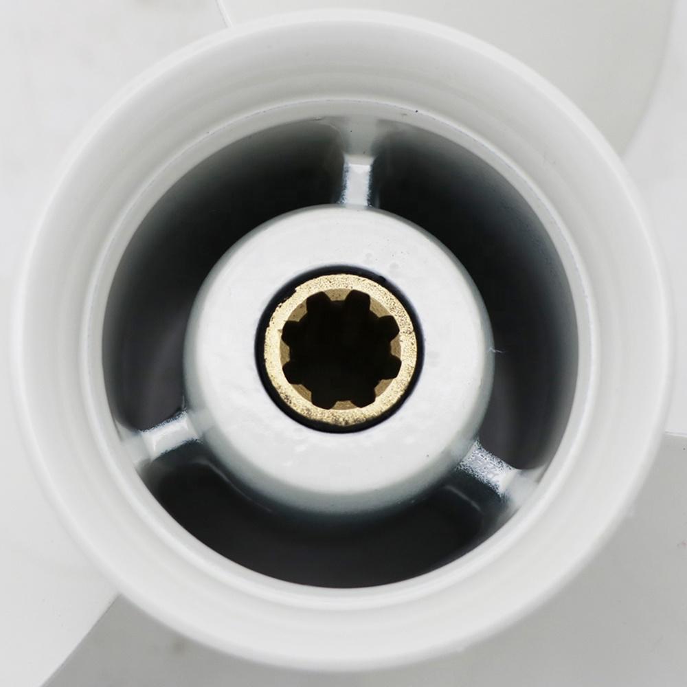 683-45941-00-El Propeller Yamaha 9.9-15 LE Külső Motorokhoz, Alumínium Anyag, 8-Bordás