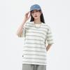 Sailor Striped Men's Loose Fit Short Sleeve Tee - Trendy Summer Couple's Top