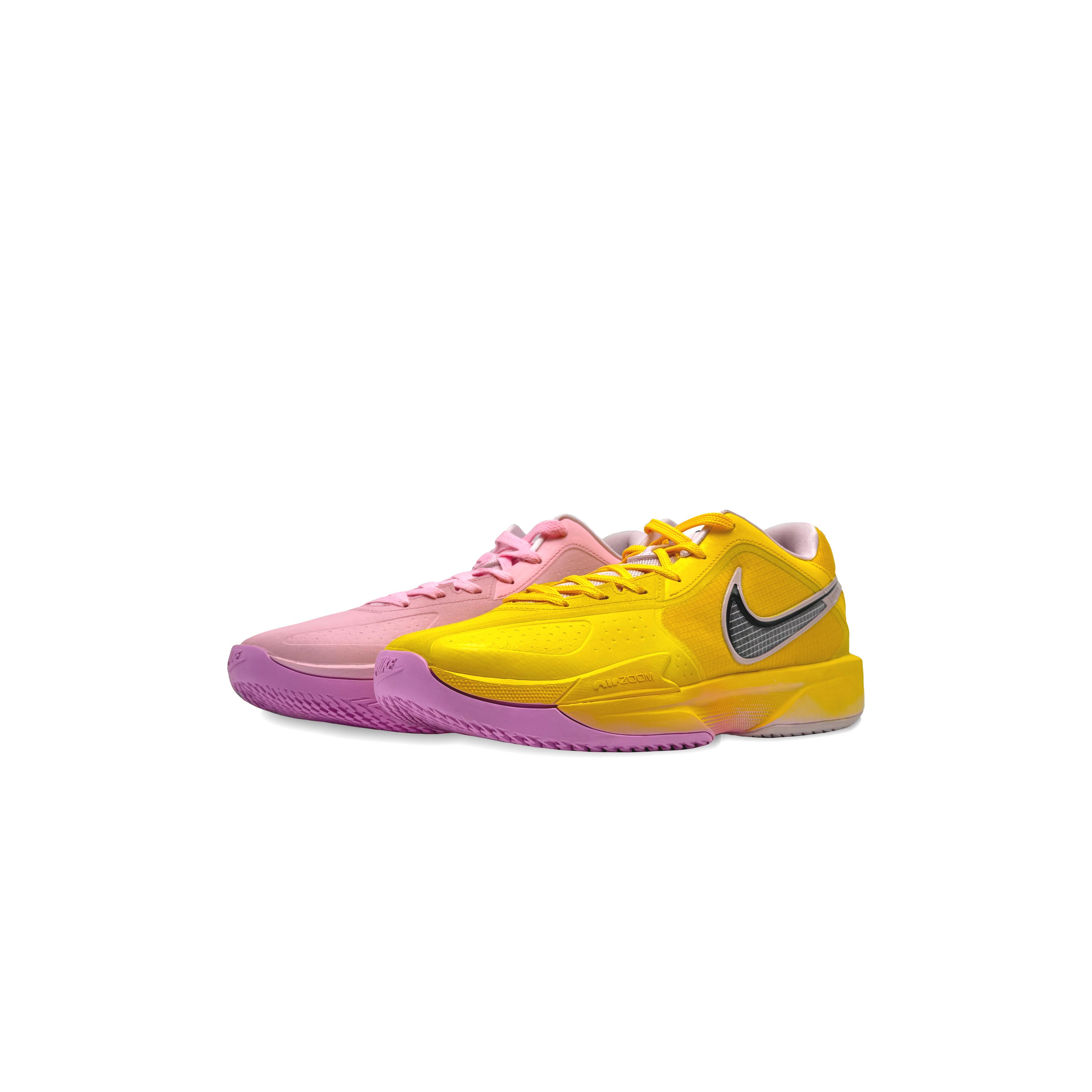 

Nike G.T. CUT CROSS Slip Resistant Abrasion Resistant Low top Basketball Shoes Unisex Yellow Pink HF0231-601(Team851-) 43