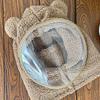 Winddichte Vollgesichtsmaske Hut für Erwachsene Herbst Winter Kopf Hals Abdeckung Ski Radfahren Mützen Kinder Niedliche Bärenohren Ohrenschützer Kappen Maske