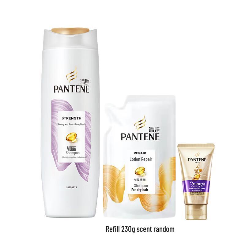 Pantene Strengthening & Root Nourishing Hair Care Set