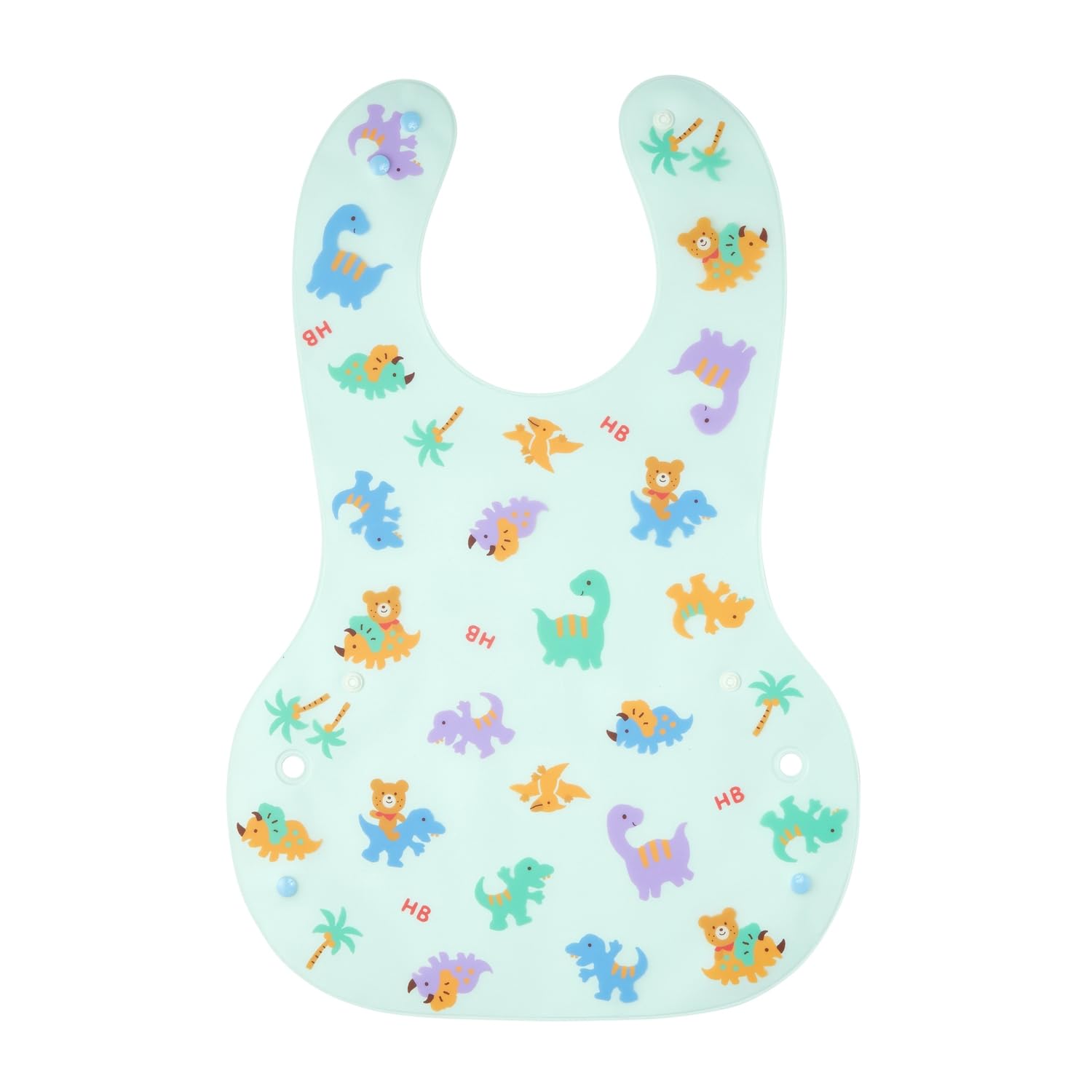 

MIKIHOUSE HOT BISCUITS Lunch Bib, Green, for Boys and Girls, Baby, Kids, Size Not Available, 70-2985-148