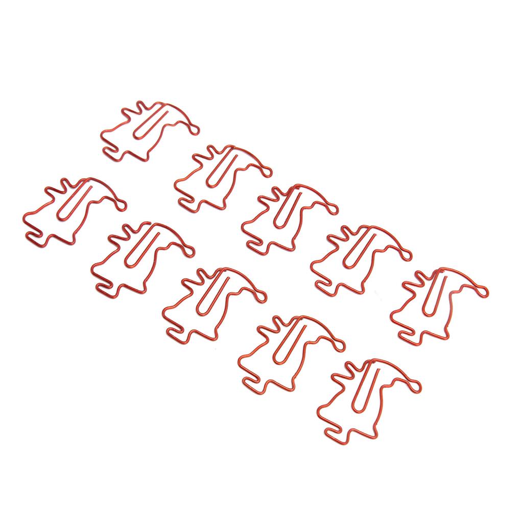 100 buc agrafe de hârtie cu desene animate rezistente la alunecare, drăguțe, ușoare, pentru scrapbooking, card M