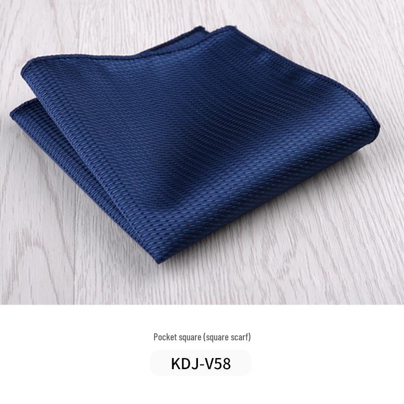 Модный Мужской Квадратный Шарф - Профессиональный Аксессуар для Делового Костюма с Дополнительными Принтами