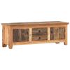 VidaXL TV Cabinet 120x30x40 Cm Solid Acacia and Reclaimed Wood
