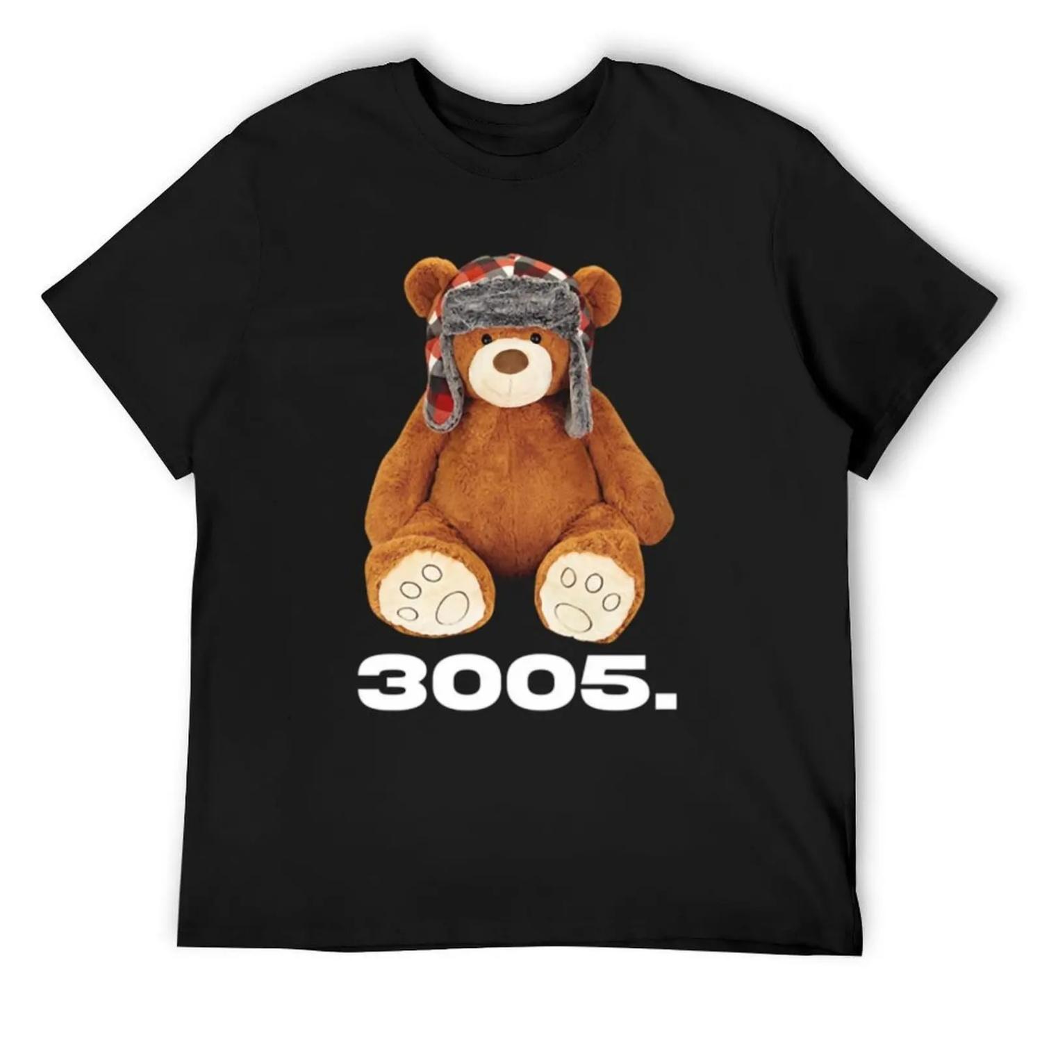 3005 Bear Childish Gamb T-Shirt rapper graphic tees customizeds funny gifts mens graphic t-shirts hip hop S
