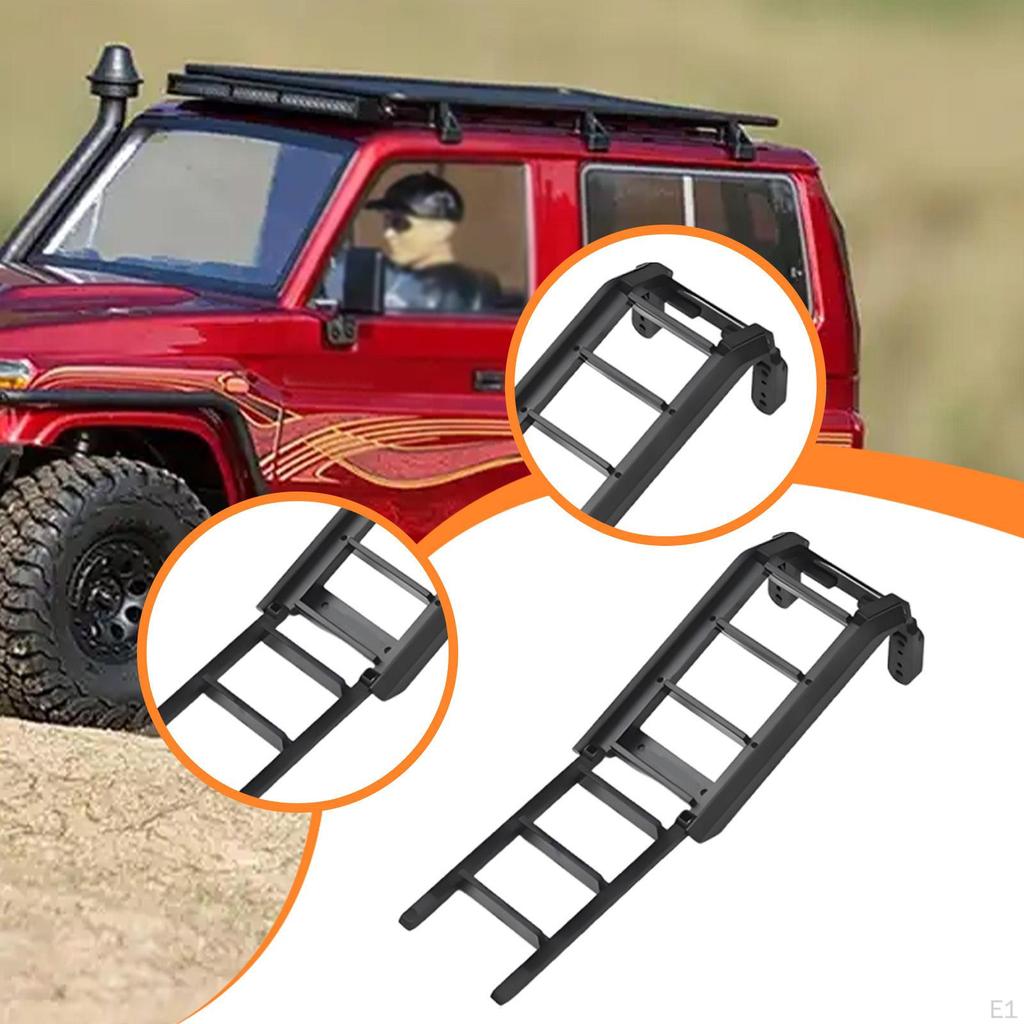 1/10 RC Crawler Car Ladder Stairs Accessories Simulation,DIY Decoration,Upgrade Part Side Window