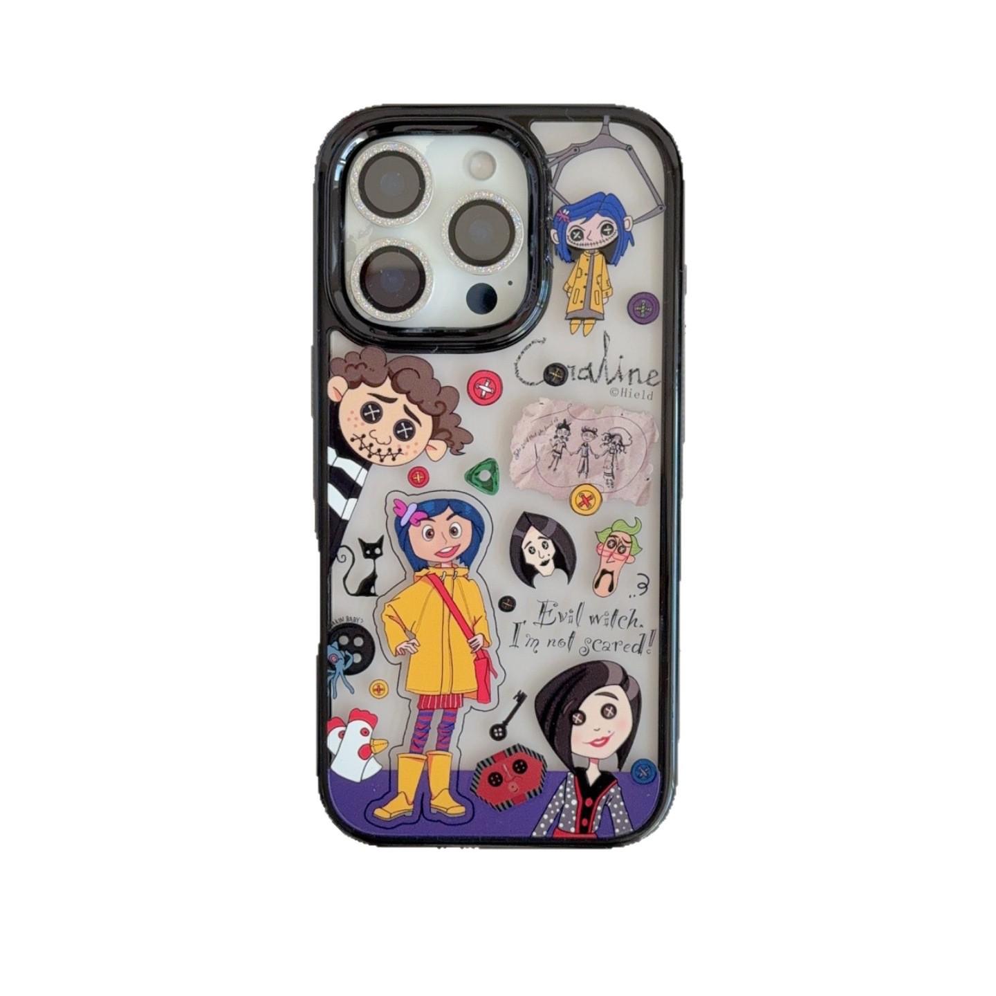 

Adorable Cartoon Ghost iPhone 17 Pro Max Case with Rounded Edges iPhone 16 Pro Max