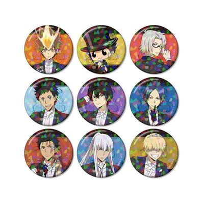 Katekyo Hitman Reborn Original Illustration Tailcoat Ver. Trading Hologram Badges Box of 9