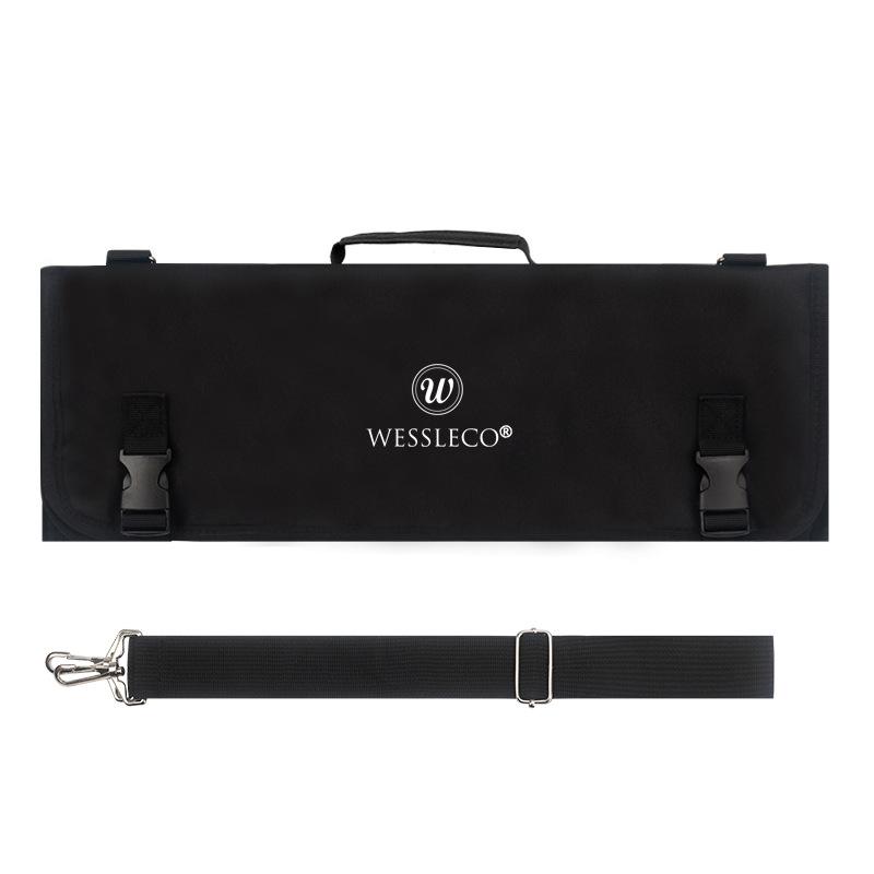 Portable Chef Knife Bag Oxford Durable Professional Kitchen Cleaver Japanese Storage Pocket Carrying Roll Bag Outdoor Organizer