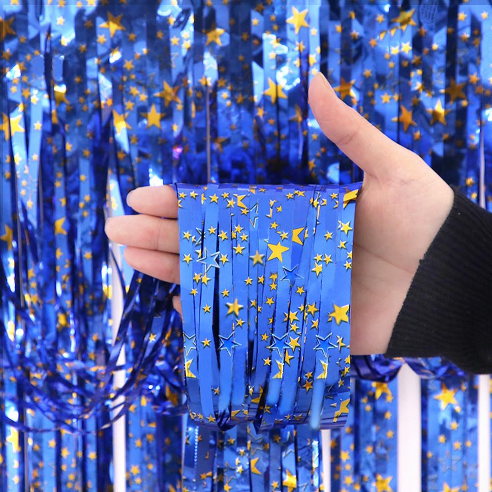 Stunning Starry Rain Curtain For Birthday Parties And Festive Celebrations In Multiple Colors