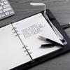 Wireless Charging Table Lamp & A5 Loose-Leaf Power Bank Notepad - Custom Business Gift