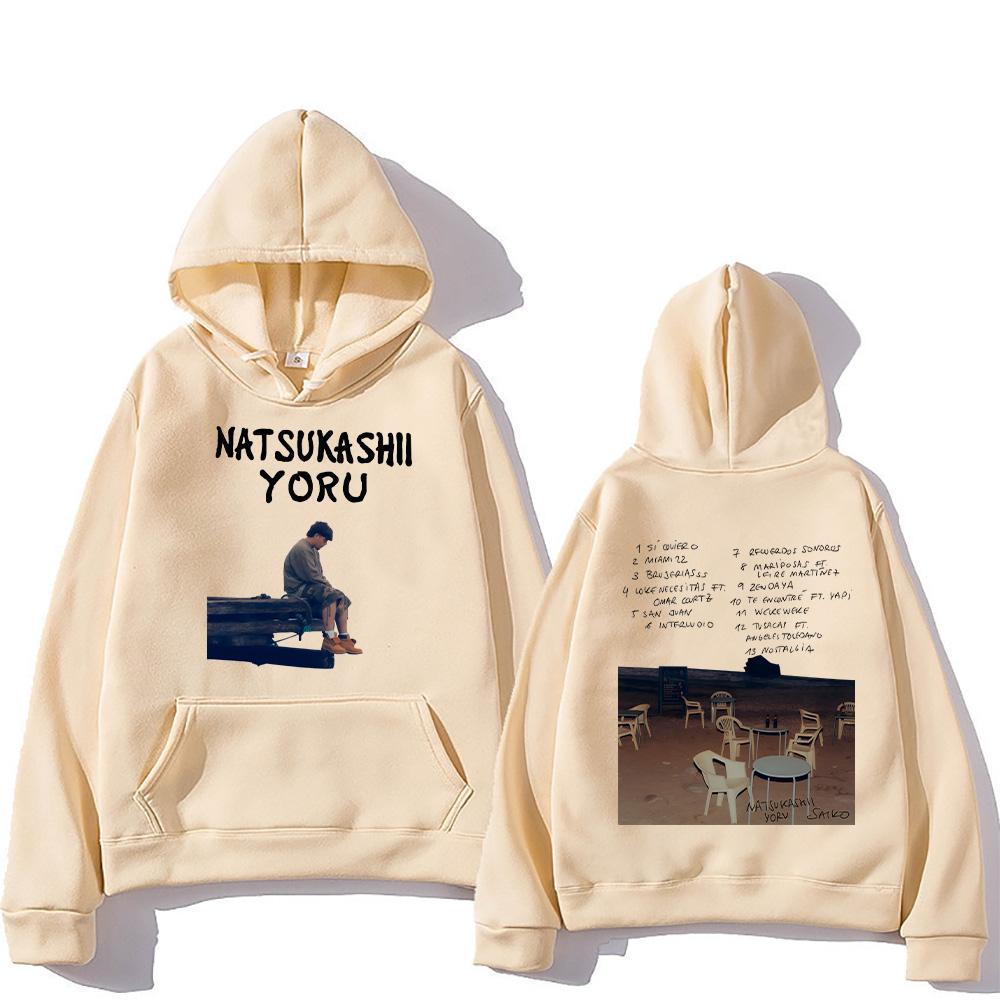 Rapper SAIKO Album Merch Hoodies Saiko Natsukashii Yoru Sweatshirt Men's Women Fashion Clothing Oversized Casual Pullover Trends