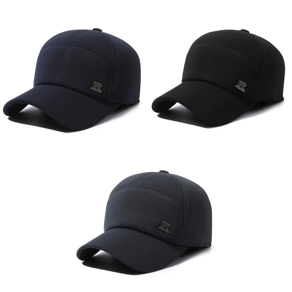 Stylish Insulated Baseball Hat For Seniors With Ear Protection Perfect For Cold Weather