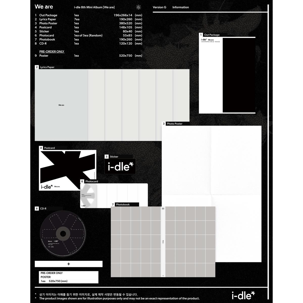 

i-dle - Ми є / 8-й мініальбом G ver.