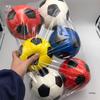 PU Soft Sponge Ball Set: 12.5cm Elastic Toy Balls for Kids - Football, Basketball, Rugby