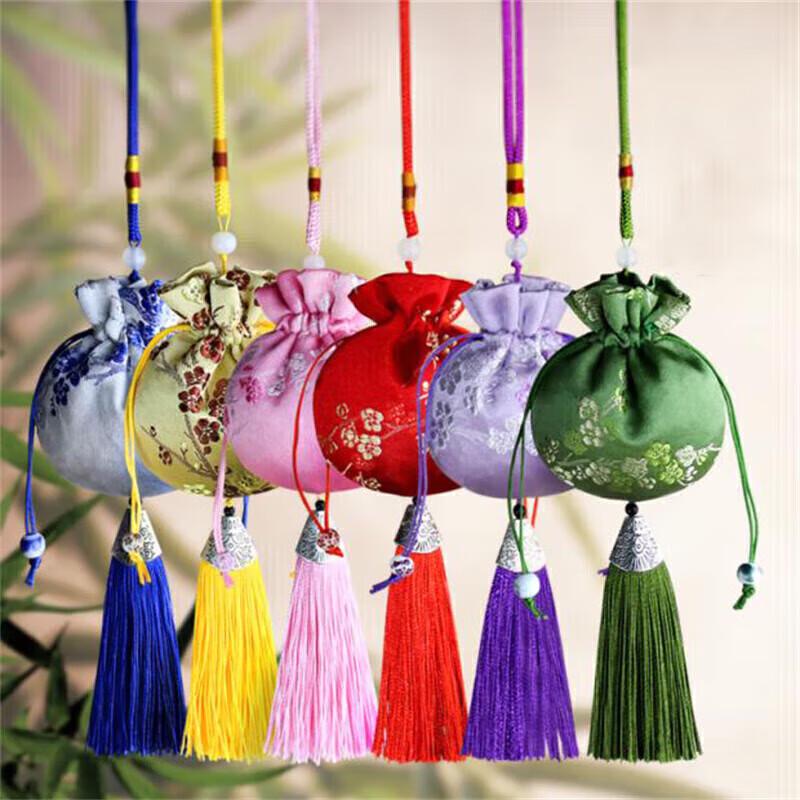 Abaoli Empty Herbal Sachets for Hanfu & Festivals (6-Pack)