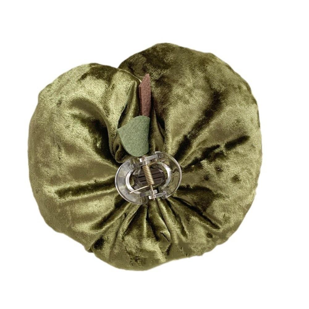Creative Velvet Duckbill Clip Cute Necklace Hair Accessories Christmas Eve Hair Claw  Girls