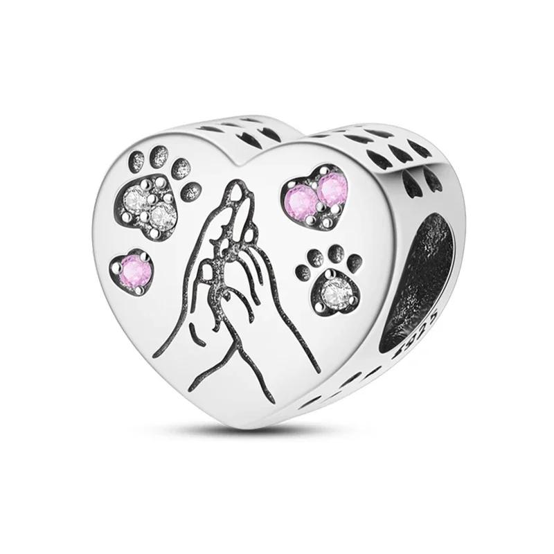 Charms Beads Copper Pink Perfume Bottle Letter Luminous Firefly Tarot Card Beads Fit Diy Bracelets Jewelry