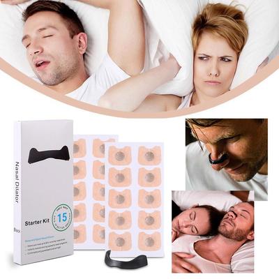 Nasal Breathing Dilators Sleep Sport Nasal Strip Starter Kit Anti-Snoring Nose Strips Enhance Breathing Oxygen Flow Nose Patch