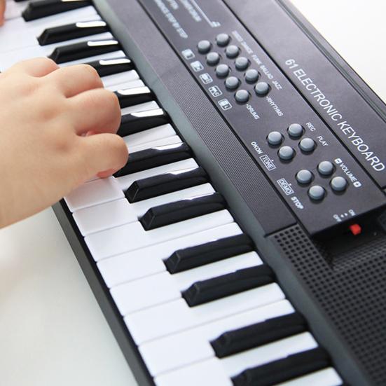 61 Keys Keyboard Piano Mini Keys Dual Power Supply Convenient Independent Sound