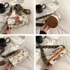 Graffiti Style Boston Bag, Cute Cartoon Cylinder Purse, Women'S Small Crossbody Bag