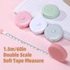 1pc Double Scale 1.5M/60in Sewing Flexible Ruler Soft Tape Measure for Weight Loss Medical Body Measurement Craft Sewing Tailor