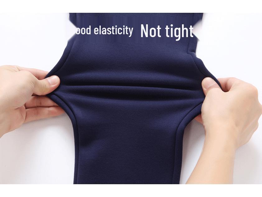 Elastic High Waist White Slimming Leggings for Plus Size Women - Summer Wear