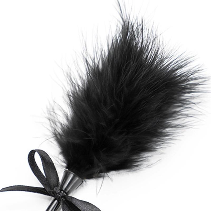 Bdsm Feather Tickled Whip Bondage Erotic Punish Fetish Leather Spanking Paddle Play Flogger