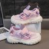Baotou breathable sandals summer 2025 new children's soft-soled fashion net shoes boys and girls sports and leisure shoes