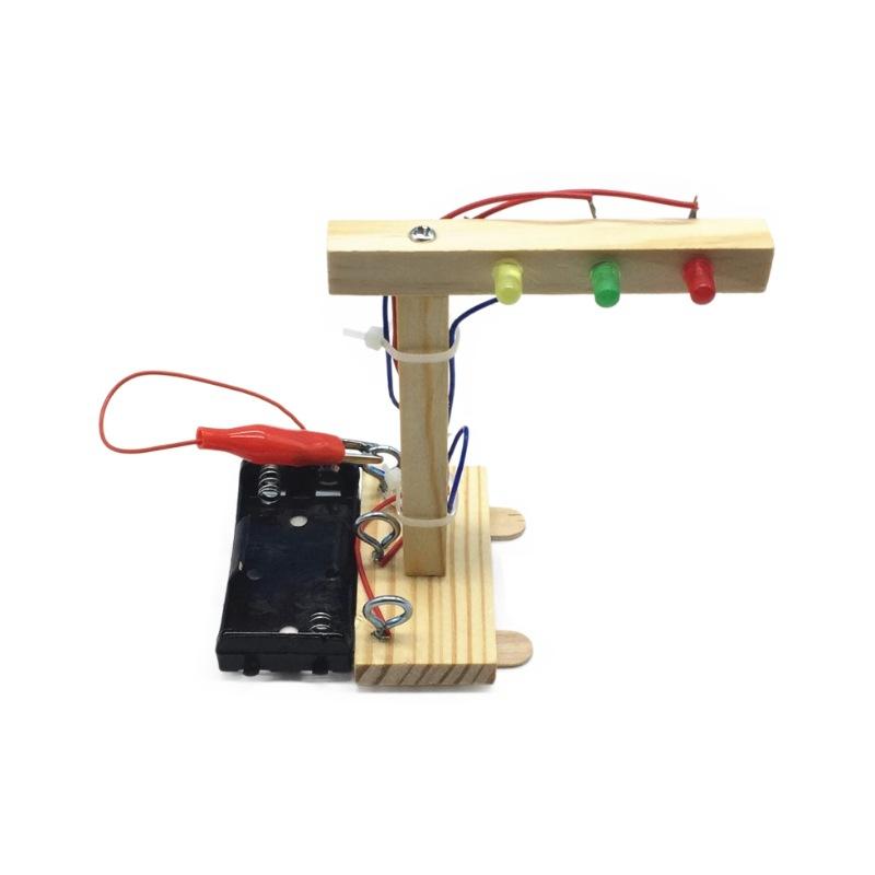

Children s Handmade Technology Small Production DIY Traffic Lights Fun Invention Educational Science Toy Learning STEM Education