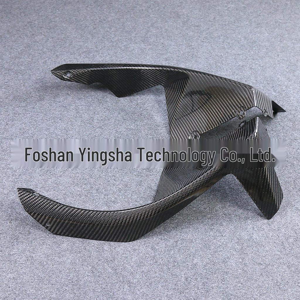 Kawasaki ZX10R Carbon Fiber Front Spoiler Side Panel