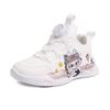 Classmate Leather Sneakers Four Seasons Popular Rabub Lightweight and Versatile Campus Little White Shoes Medium Old Boy Dad Shoes